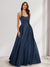 A-Line/Princess Halter Sleeveless Ruched Bridesmaid Dresses