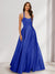 A-Line/Princess Halter Sleeveless Ruched Bridesmaid Dresses