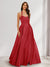 A-Line/Princess Halter Sleeveless Ruched Bridesmaid Dresses