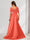 Sheath/Column Off-the-Shoulder Sleeveless Split Side Bridesmaid Dresses