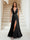A-Line/Princess V-Neck Short Sleeves Applique Bridesmaid Dresses