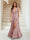 A-Line/Princess V-Neck Short Sleeves Applique Bridesmaid Dresses