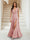 A-Line/Princess V-Neck Short Sleeves Applique Bridesmaid Dresses