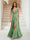 A-Line/Princess V-Neck Short Sleeves Applique Bridesmaid Dresses