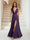 A-Line/Princess V-Neck Short Sleeves Applique Bridesmaid Dresses