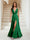 A-Line/Princess V-Neck Short Sleeves Applique Bridesmaid Dresses