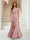 A-Line/Princess V-Neck Short Sleeves Applique Bridesmaid Dresses