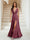 A-Line/Princess V-Neck Short Sleeves Applique Bridesmaid Dresses