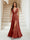 A-Line/Princess V-Neck Short Sleeves Applique Bridesmaid Dresses