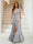 A-Line/Princess V-Neck Short Sleeves Applique Bridesmaid Dresses
