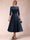 A-Line/Princess V-Neck Half Sleeves Ruched Mother of the Bride Dresses