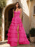 A-Line/Princess Sweetheart Ruffle Tiered Prom Dresses with Split Side