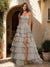 A-Line/Princess Sweetheart Ruffle Tiered Prom Dresses with Split Side