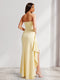 Lavetir-strapless-dress-ruffle-maxi-dress-light-yellow-back-side