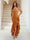 Trumpet/Mermaid Strapless Ruffle Tiered Long Bridesmaid Dresses with Split Side