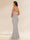 Sheath/Column Halter Sleeveless Sequin Prom Dresses