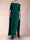 Sheath/Column Off-the-Shoulder Half Sleeves Long Mother of the Bride Dresses with Cape