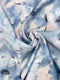 A-Line/Princess Scoop Short Sleeves Printed Floral Mother of the Bride Dresses with Pockets