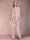 Chiffon Scoop Long Sleeves Floor-Length 3 Pieces Mother of the Bride Pantsuits with Appliques