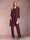 Chiffon Scoop Long Sleeves Floor-Length 3 Pieces Mother of the Bride Pantsuits with Appliques