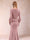 Trumpet/Mermaid Scoop Tulip Sleeves Mother of the Bride Dresses with Belt