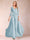 Chiffon V-Neck 3/4 Sleeves Floor-Length Ruched Mother of the Bride Pantsuits with Appliques