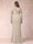 Sheath/Column Scoop Long Sleeves Floor-Length Lace Plus Size Mother of the Bride Dresses