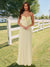 Sheath/Column Straps Sweetheart Pleated Floor-Length Bridesmaid Dresses