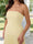 Sheath/Column Strapless Fitted Pleated Floor-Length Bridesmaid Dresses