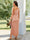 Sheath/Column One-Shoulder Pleated Tea-Length Bridesmaid Dresses with Ruffles