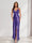 Sheath/Column Straps V-Neck Pleated Long Bridesmaid Dresses with Split Side