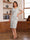 Sheath/Column V-Neck Half Sleeves Lace Two Piece Wedding Guest Dresses