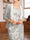Sheath/Column V-Neck Half Sleeves Lace Two Piece Wedding Guest Dresses