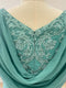 Sheath/Column Empire Scoop Lace Pleated Mother of the Bride Dresses