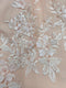 A-Line/Princess Square Neck Short Sleeves Pleated Wedding Guest Dresses with Appliques