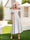 A-Line/Princess Square Neck Short Sleeves Pleated Wedding Guest Dresses with Appliques