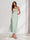 Sheath/Column One-Shoulder Ruffle Maxi Dresses Long Bridesmaid Dresses