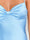 Sheath/Column Spaghetti Straps Ruched Bridesmaid Dresses with Knot & Lace-Up