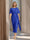 Sheath/Column Boat Neck Short Sleeves Wedding Guest Dresses with Sash