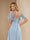 A-Line/Princess Illusion Crew Neck Sequin Appliques Wedding Guest Dresses