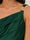Sheath/Column One-Shoulder Ankle-Length Pleated Mother of the Bride Dresses with Split Side