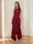 Trumpet/Mermaid Crew Neck High Low Ruched Mother of the Bride Dresses with Ruffles