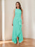 Trumpet/Mermaid Crew Neck High Low Ruched Mother of the Bride Dresses with Ruffles