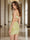 Sheath/Column One-Shoulder Cutout Sequin Mini Dresses Short Party Dresses