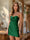 Sheath/Column Sweetheart Keyhole Lace-Up Pleated Party Dresses Short Homecoming Dresses
