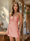 Sheath/Column Sweetheart Keyhole Lace-Up Pleated Party Dresses Short Homecoming Dresses