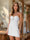 Sheath/Column Sweetheart Keyhole Lace-Up Pleated Party Dresses Short Homecoming Dresses