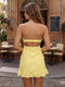 Sheath/Column Sweetheart Mini Short Homecoming Dresses With Ruffles & Pleats