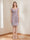 Sheath/Column Square Neck Ruched 2 Pieces Wedding Guest Dresses with Jacket