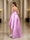 Ball-Gown/Princess Strapless Asymmetrical Ruffle Satin Prom Dresses